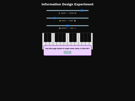 informationDesignExperiment screenshot