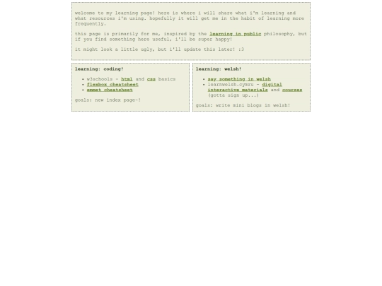 learning screenshot