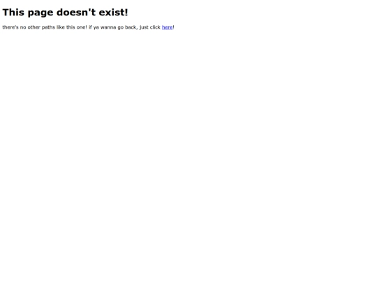 not_found screenshot