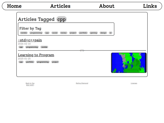 tag/cpp screenshot