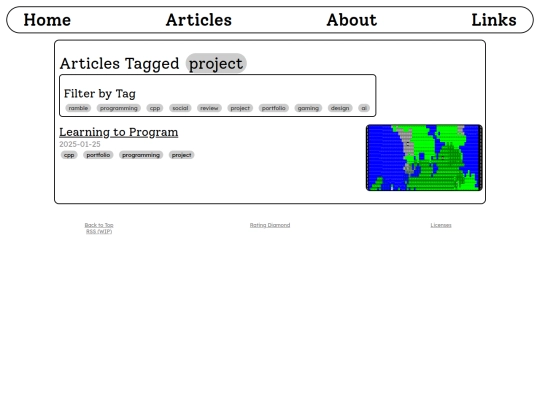 tag/project screenshot