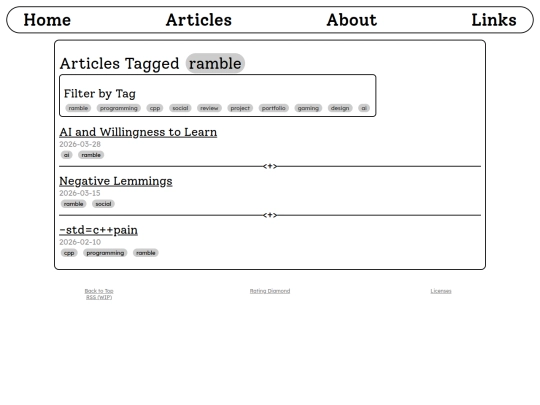 tag/ramble screenshot
