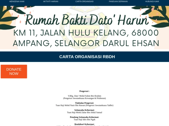 RBDH/Carta Organisasi screenshot