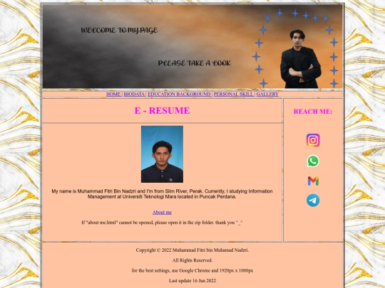 my resume/my resume 4 screenshot