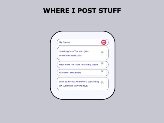 Pages/linktree screenshot