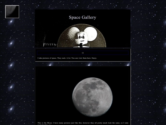 space_gallery screenshot