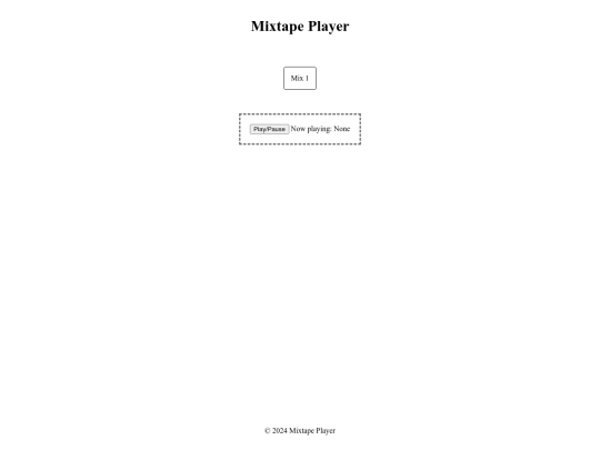 tests/mixdeck screenshot