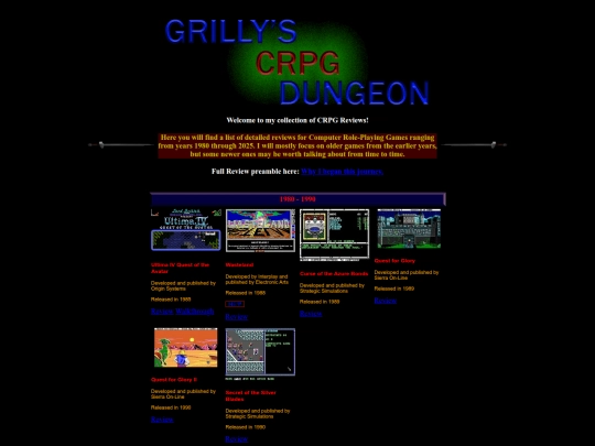 RPGs screenshot