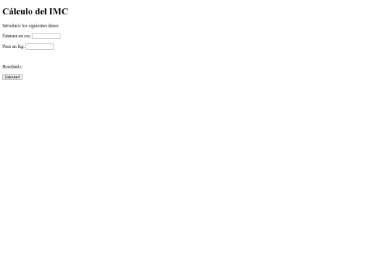javascript/imc (1) screenshot