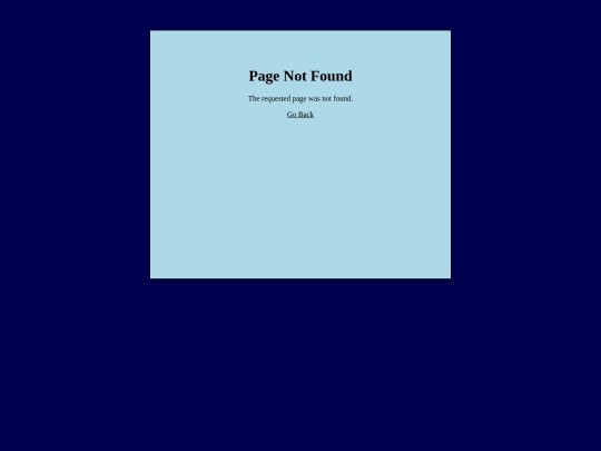 not_found screenshot