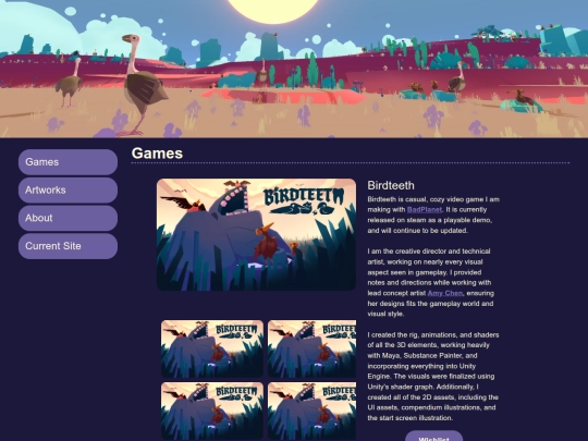 games screenshot