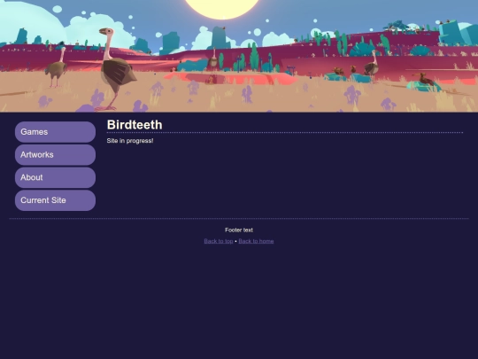 games/birdteeth screenshot