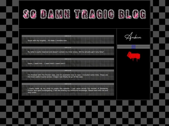 blog screenshot