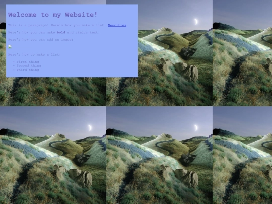 home screenshot