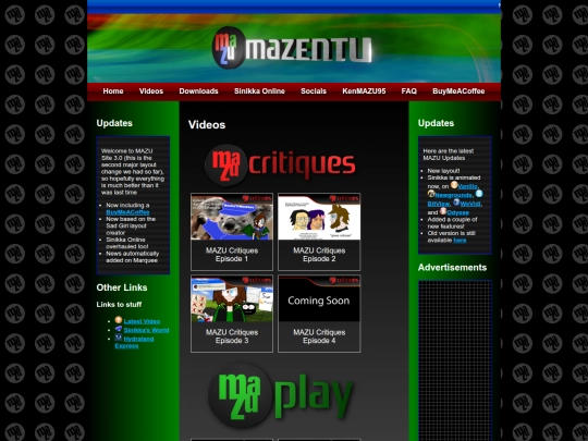 videos screenshot