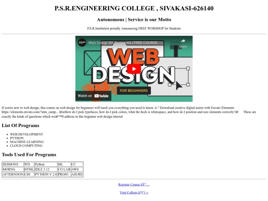 college fest screenshot