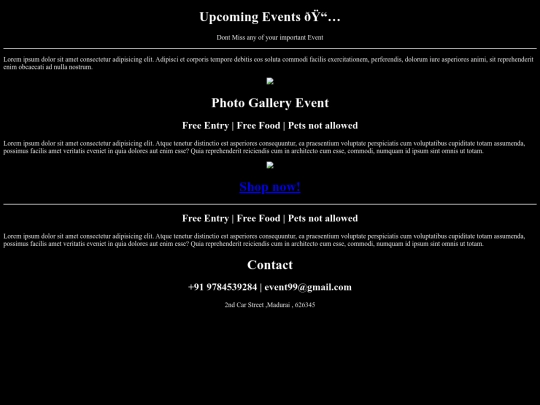 event/event screenshot