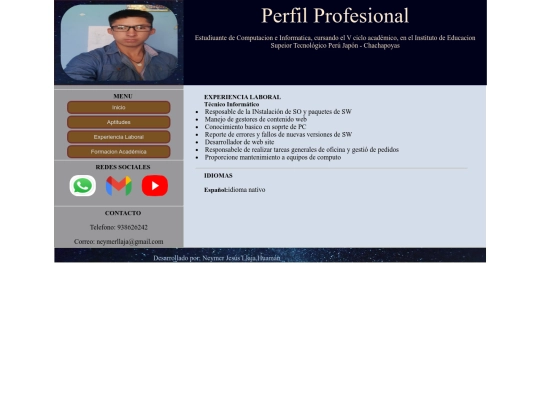 trabajos/paginas/experiencia screenshot
