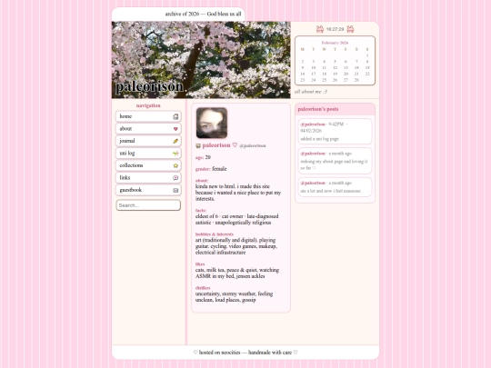 subpages/about screenshot