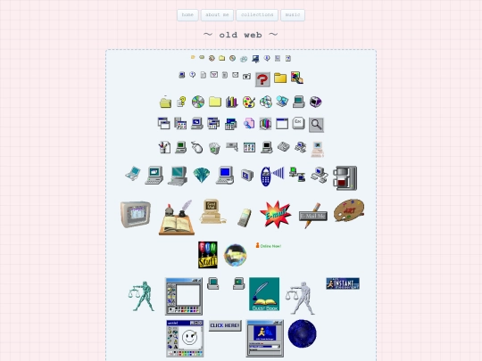 oldweb screenshot