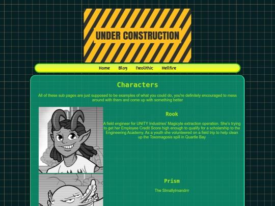 characters screenshot