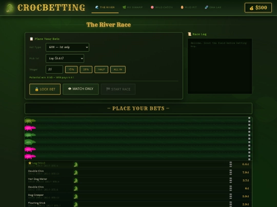 crocodiles screenshot