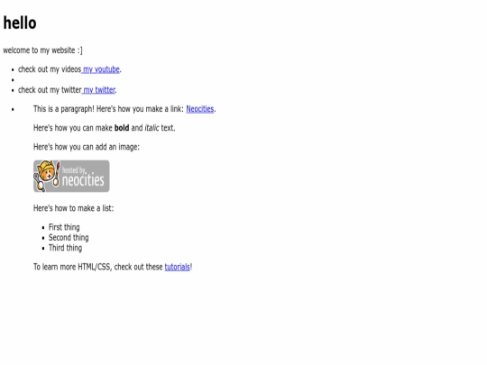 index screenshot