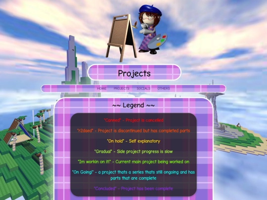 projects screenshot