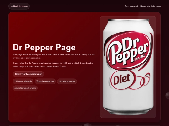drpepper screenshot
