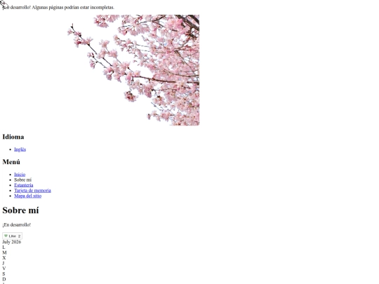 about-me-es screenshot