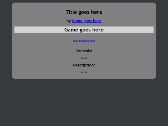 DotDodge/gamePageTemplate screenshot