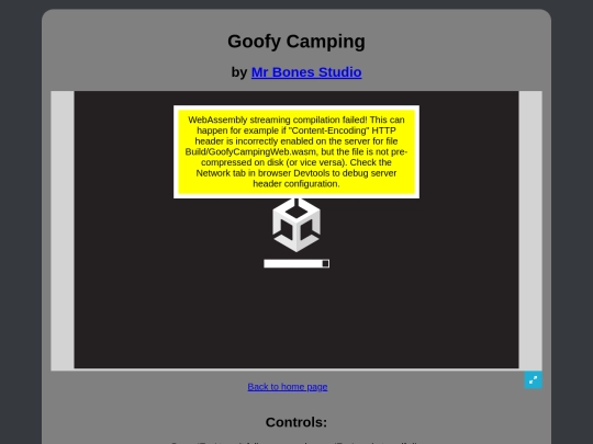 GoofyCamping screenshot