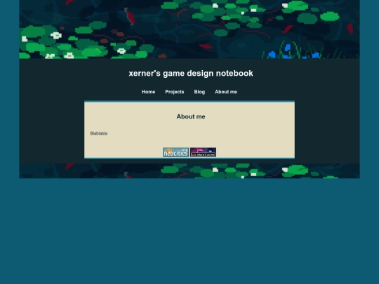 about-me screenshot
