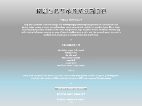 holyprovince screenshot