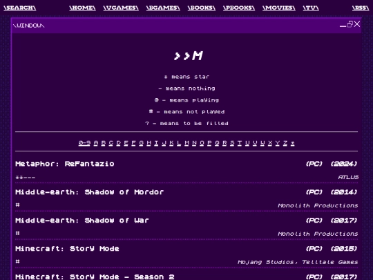 logging/vgames/m screenshot