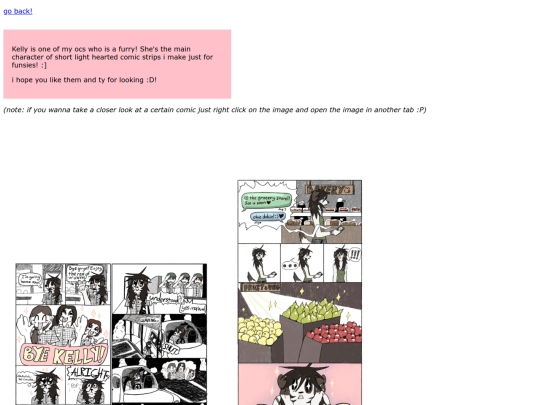 COMICS PAGE/KellyKomics screenshot