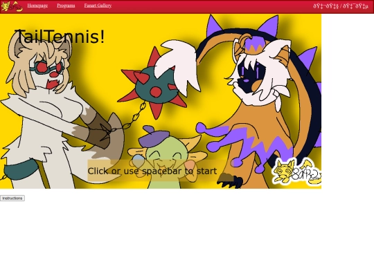 games/tailtennis screenshot