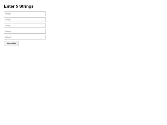 TestFichier screenshot