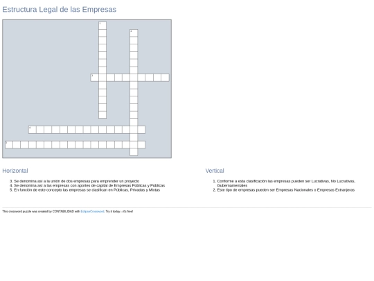 Contabilidad/Estructura_Legal_Crucigrama screenshot