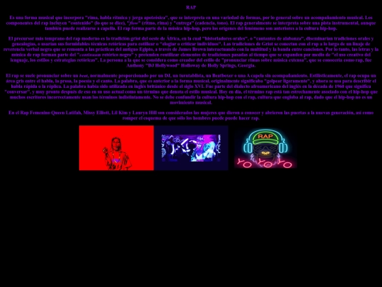 RAP1 screenshot