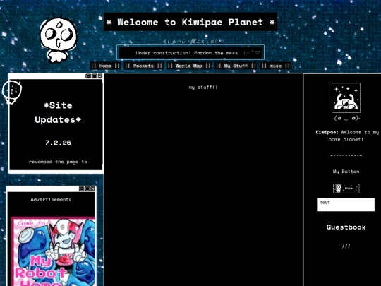 mystuff screenshot