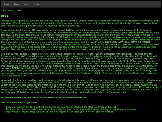 Blog Entries/Day_1 screenshot