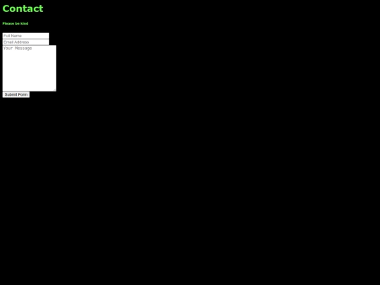 contact screenshot