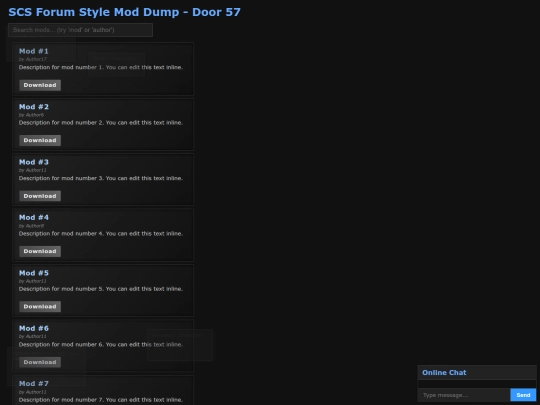 index screenshot