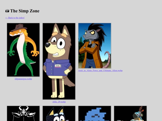 The Simp Zone screenshot