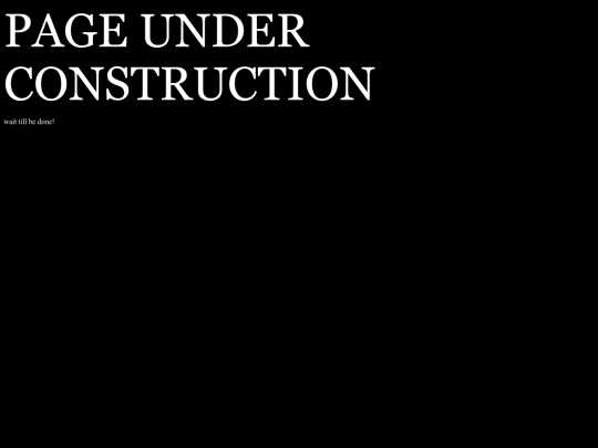 underconstruction screenshot