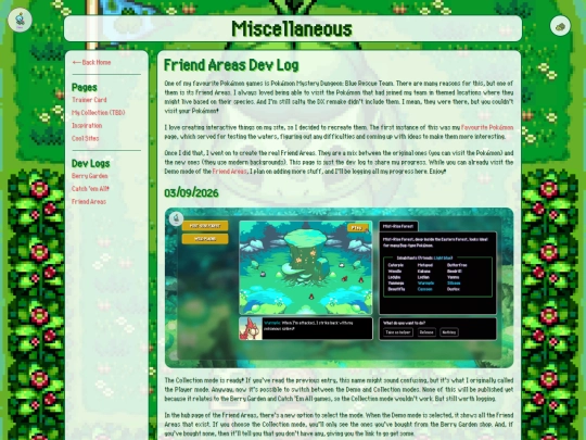 shrines/monster-catching/pokemon/misc/friend-areas screenshot
