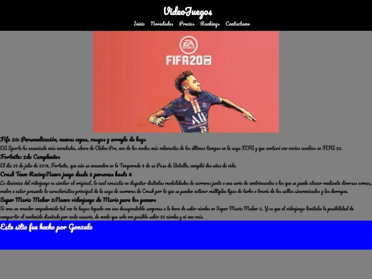 novedades screenshot