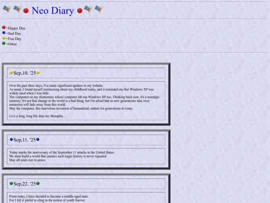 diaryNEO screenshot