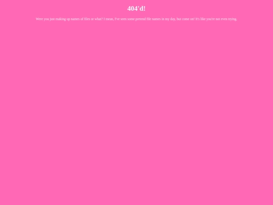 not_found screenshot